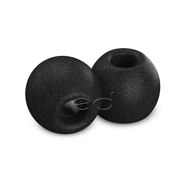 Comply Foam Comfort Ts-200 Tips (Black, 3 Pair, Large)